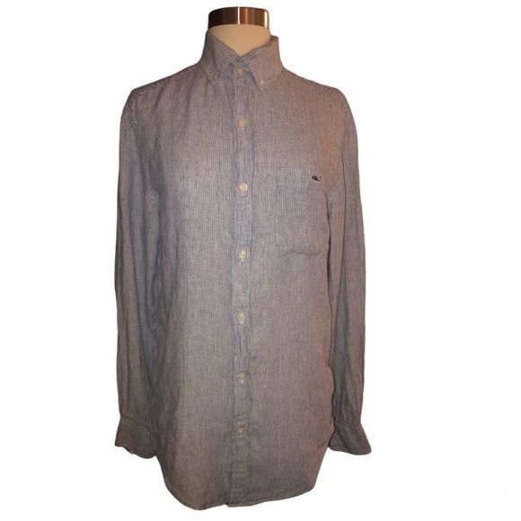 Vineyard vines by shep &  Ian | XS striped button down shirt - Picture 1 of 6